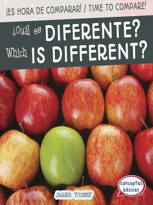 cover image of ¿Cuál es diferente? (Which Is Different?)